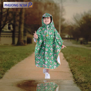 ÁO MƯA CÁNH DƠI CHO BÉ, Áo Mưa Cánh Dơi Xẻ Tà Cho Trẻ Em – Thương Hiệu Phương Nam