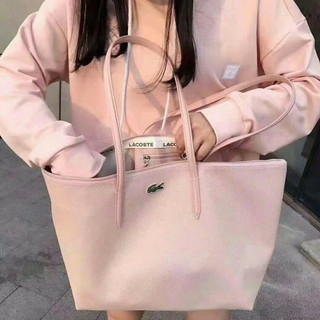 (Sẵn) Túi Tote đeo vải cỡ lớn có khoá miệng đi làm đi du lịch thời trang nhiều màu sắc