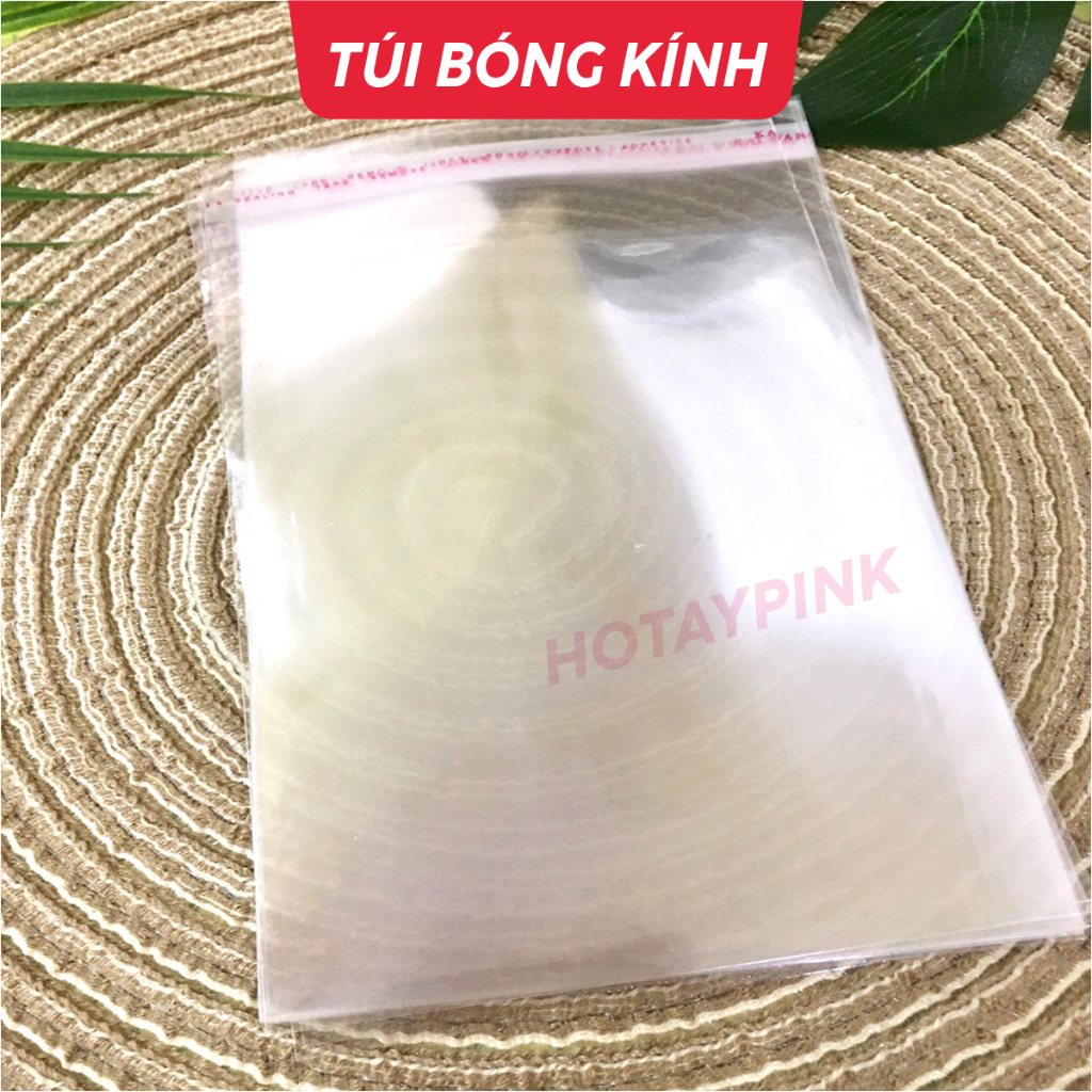 Sét 50 túi, 30 túi, 10 túi bóng kính đựng thiệp, phong bì