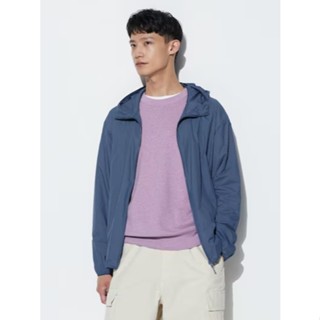 Áo khoác gió Parka Nam bỏ túi siêu nhẹ chống UV, cản nước nhẹ của U*n_i*Q*l*o  [Auth đủ bill, tag jp]