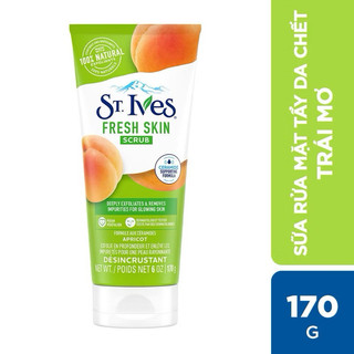 [ Tuýp 170g ] Sữa rửa mặt tẩy da chết St.ives