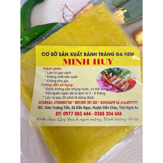 BÁNH ĐA NEM / BÁNH RAM MINH HUY 100GRAM