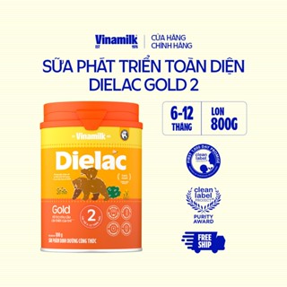 Sữa bột Dielac Alpha Gold 2 - Hộp thiếc 800g