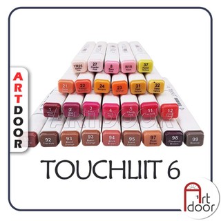 [ARTDOOR] Bút marker TOUCHLIIT 6 (số 0~120) diễn họa kiến trúc, đô thị, đồ án nội thất