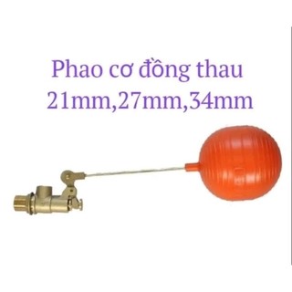 Phao cơ đồng thau 21 27 34mm