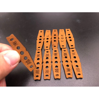 20 Miếng da Ná cao su 3 lỗ chữ Tàu dùng cho bi 6.35mm và 7mm chống trơn