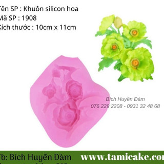 Khuôn silicon hoa 1908