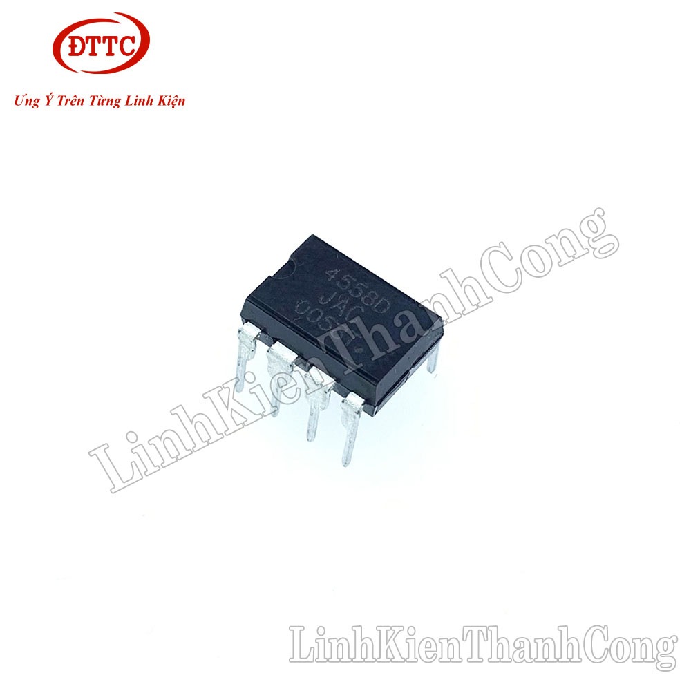 Bộ 10 Chiếc JRC4558 OPAMP DIP8 (Loại Thường)