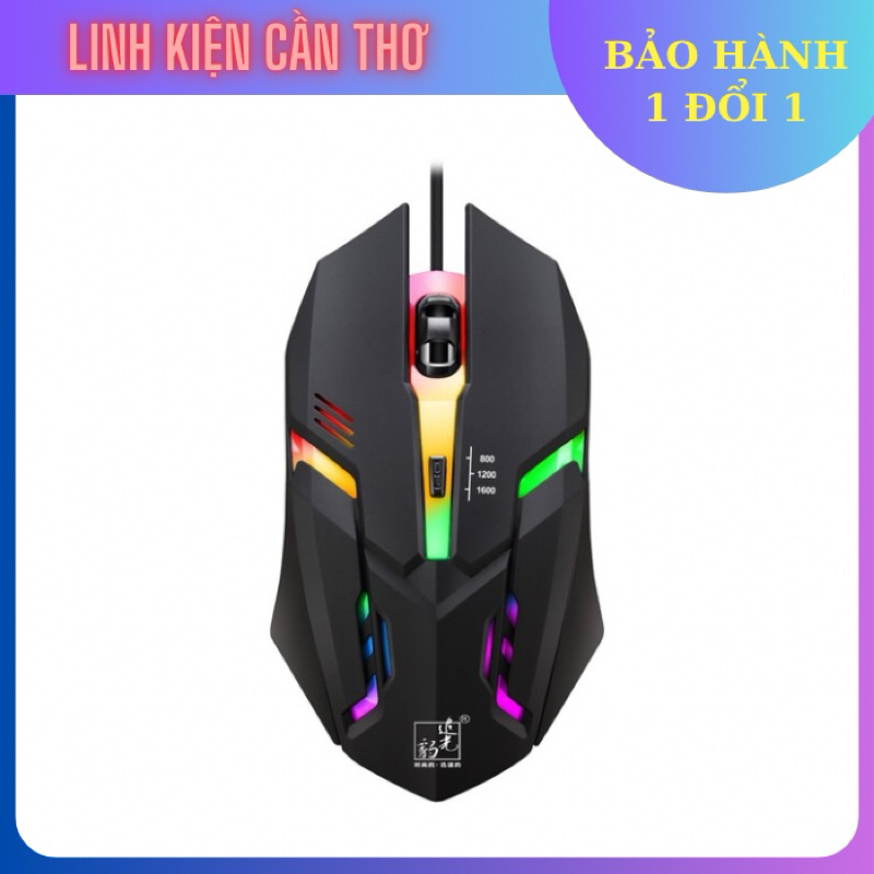 Chuột dây led đổi màu - BH 6 tháng