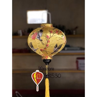 Đèn lồng hội an phi 3d  cực đẹp chuyên trang trí nhà cửa treo trung thu tết size(20cm)