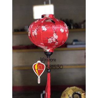 Đèn lồng hội an phi 3d  cực đẹp chuyên trang trí nhà cửa treo trung thu tết size(20cm)