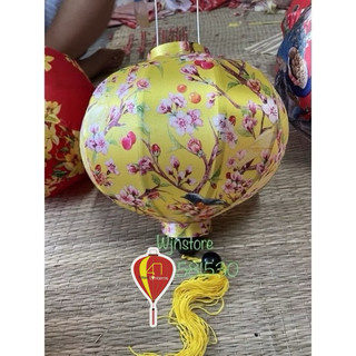 Đèn lồng hội an phi 3d  cực đẹp chuyên trang trí nhà cửa treo trung thu tết size(20cm)