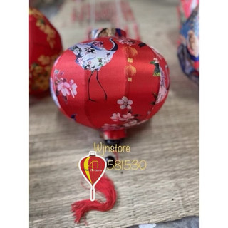 Đèn lồng hội an phi 3d  cực đẹp chuyên trang trí nhà cửa treo trung thu tết size(20cm)