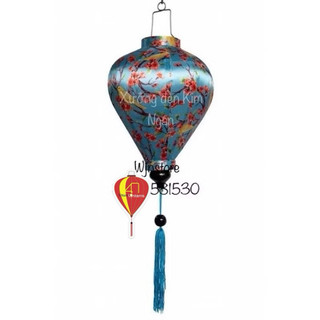 Đèn lồng hội an phi 3d  cực đẹp chuyên trang trí nhà cửa treo trung thu tết size(20cm)