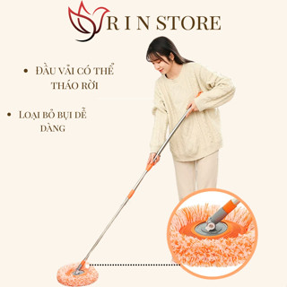  Cây Lau Nhà Quét Trần Nhà 2 Trong 1 Chổi Quét Trần Nhà Hình Hoa Hướng Dương Cán Dài Tiện Lợi RIN 