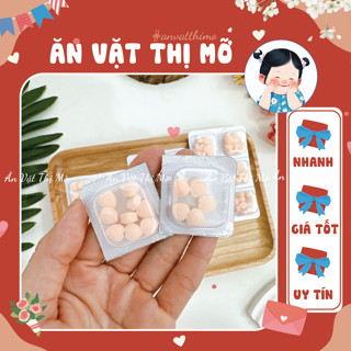 [COMBO 10 CHIẾC] Kẹo C cam Thái Lan, kẹo C trái tim tuổi thơ (hộp 2,8g). đồ ăn vặt