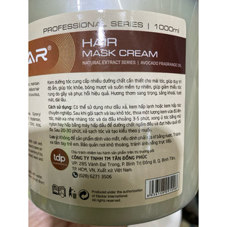 Dầu hấp tóc bơ Eleckar mẫu mới 1000ml