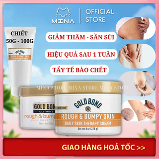  Kem dưỡng Body GOLD BOND ULTIMATE ROUGH BUMPY SKIN giảm thâm sần mông chính hãng của Mỹ 