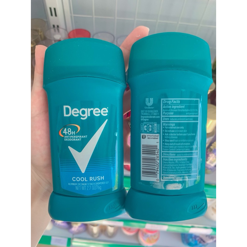 Lăn Khử Mùi Secret/Degree xanh/đen/ Dove Mỹ date cận ( mua 1 tặng 1)