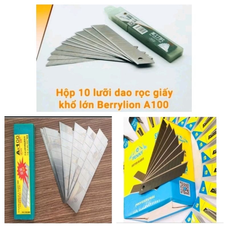 10 Lưỡi dao rọc giấy