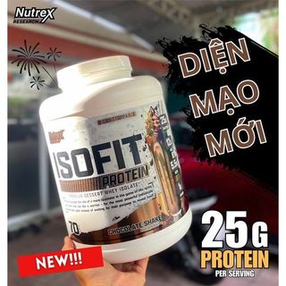 NUTREX ISOFIT - Sữa Whey Protein Isolate 100% Chính Hãng