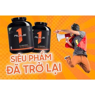 Rule1 Protein Whey Isolate- Sữa Tăng Cơ Isolate Protein 5lbs