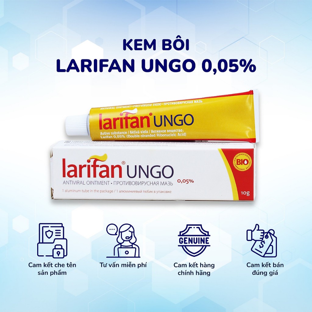 Kem bôi larifan ungo 10g