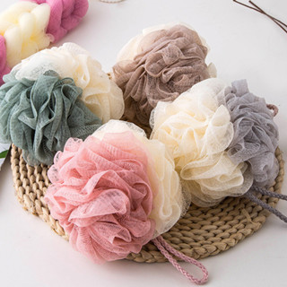 Bông Tắm Lưới Tròn Cao Cấp 2 Màu Siêu Tạo Bọt, Bông Mềm Mại Êm Dịu Cho Da, Giúp Thư Giãn #