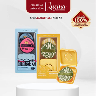 Bông mút AMORTALS chính hãng size XL siêu mềm mịn mút trang điểm tán kem nền không thấm kem