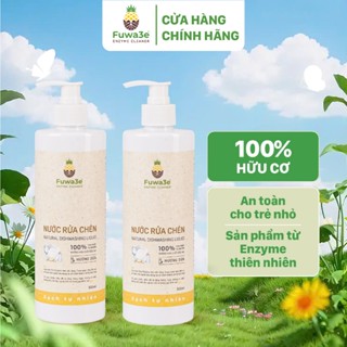 Nước Rửa Chén Hữu Cơ Fuwa3e 500ml Combo 2 Chai
