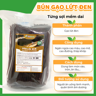 Bún gạo lứt đen ăn kiêng - Bịch (500gram)