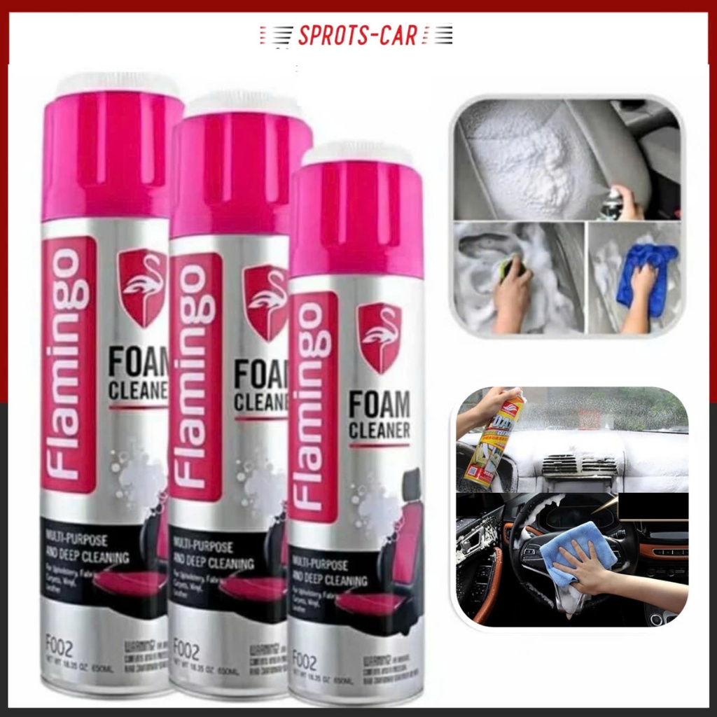 Chai xịt bọt vệ sinh ô tô đa năng F002 650ml giá rẻ