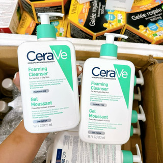 Sữa Rửa Mặt CeraVE Cho Da Dầu,Nhạy Cảm,Hỗn Hợp Pháp