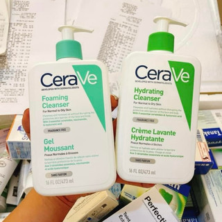Sữa Rửa Mặt CeraVE Cho Da Dầu,Nhạy Cảm,Hỗn Hợp Pháp