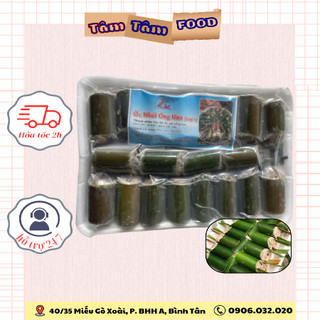 [ Giao hoả tốc HCM ] Ốc Nhồi Ống Nứa ( Loại 1 ) Khay 20 Ống - Ốc Nhồi Ống Lam thơm ngon