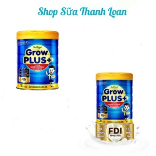   HSD T7-2027  Sữa Bột Nutifood Grow Plus+ TCKM Xanh Hộp 900g. 
