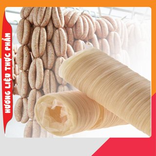 Vỏ xúc xích collagen, vỏ colagen làm trứng nướng vỏ collagen làm lạp xưởng  đường kính ống 21/23/24/25/26/27/28mm