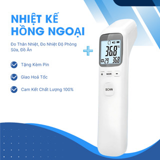 Nhiệt Kế Điện Tử Hồng Ngoại Cảm Ứng Đo Trán Đa Năng CKT-1502