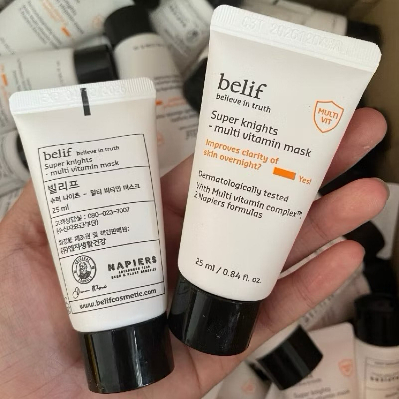 Mặt nạ ngủ belif Super Knight Multi Vitamin Maák mini