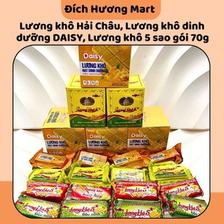 Lương khô DAISY - lương khô 5 sao HẢI CHÂU- Lương khô hạt dinh dưỡng dùng được cho người tập gym, chơi thể thao, ăn chay