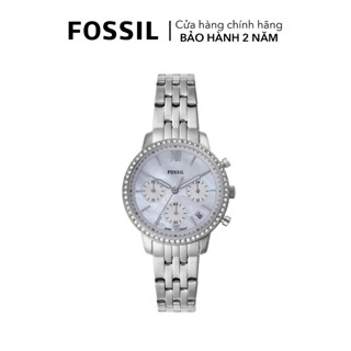  Đồng hồ nữ Fossil NEUTRA CHRONOGRAPH 36MM mặt xà cừ dây thép không gỉ ES5357 