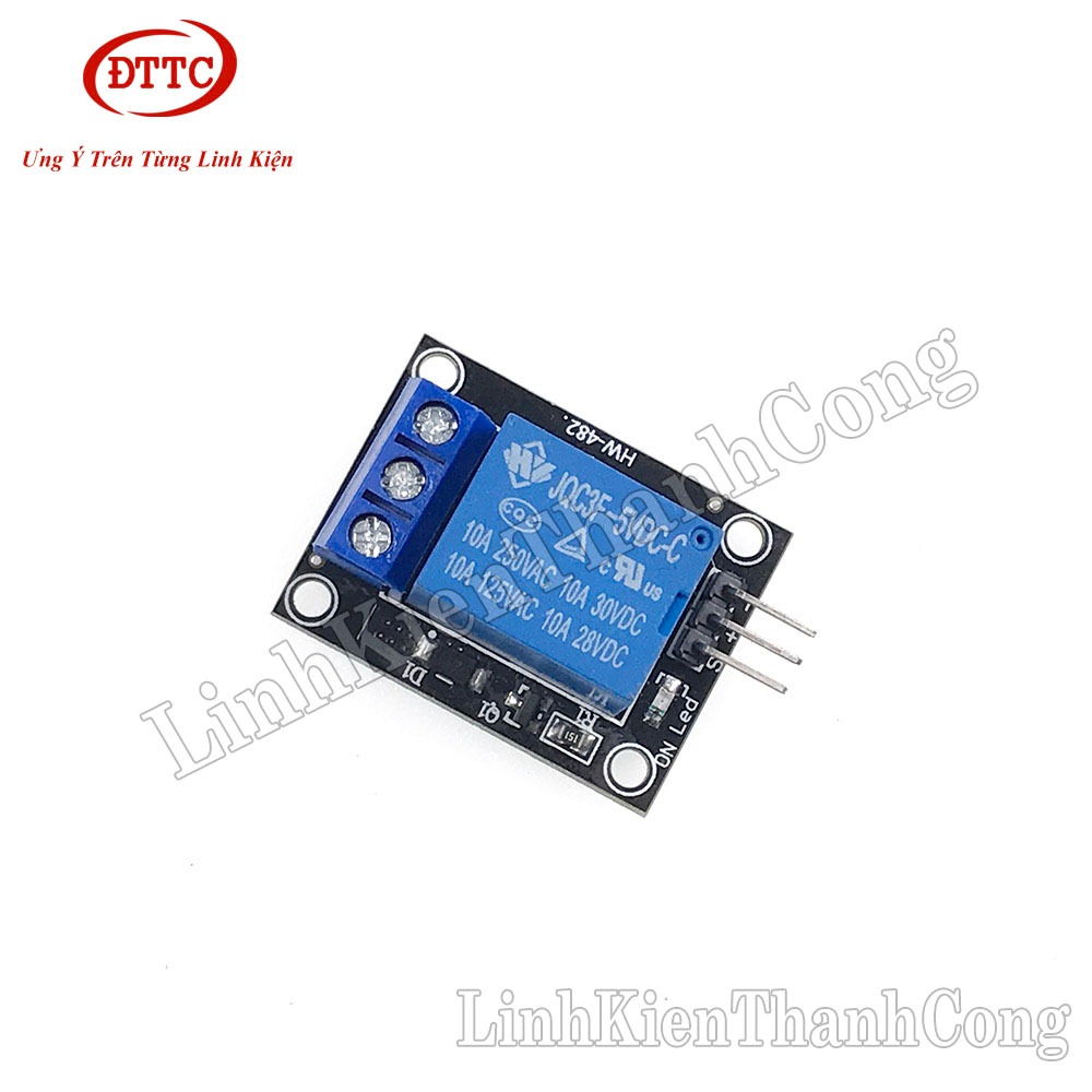 Bộ 2 Chiếc Module Relay 1 Kênh 5V