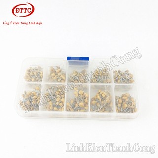 Combo 10 Loại Tụ Gốm 0.1uF-10uF (500 Cái)