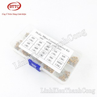 Combo 10 Loại Tụ Gốm 10pF-100nF (300 Cái)