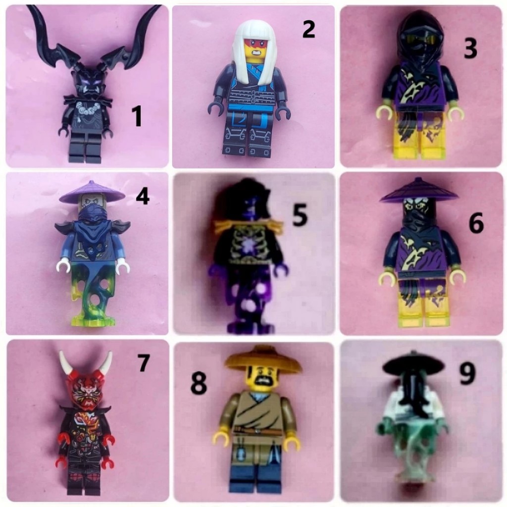 Minifigures Ninjago mẫu 2 ( mini ninja )