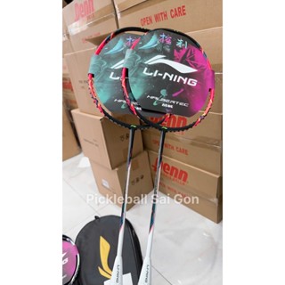 Vợt Lining Halbertec Motor Thiên Tấn Công, Nội Địa Chính hãng (Tặng túi và quấn cán)