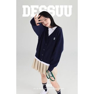 Áo khoác Cardigan chất liệu len cài cúc tròn dành cho nữ