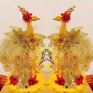 [TẾT] Set phụ kiện tháp công tài lộc ( Tặng kèm keo nến, đèn nháy, phôi công đính mắt sẵn)