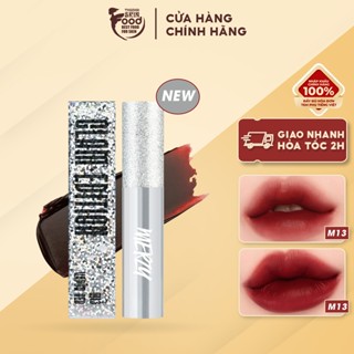 [NEW][M13 GLam Vỏ Bạc] Son Kem Lì Hàn Quốc Mịn Mướt Merzy Noir In The Mellow Tint 4g