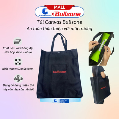 [HỎA TỐC] [GIFT - Quà tặng không bán] Túi Vải Canvas Bullsone